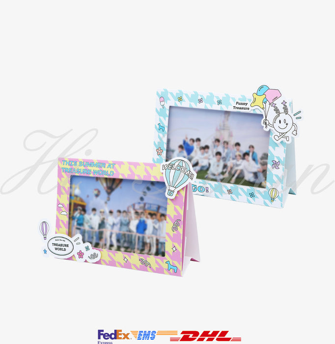 [TREASURE] - TREASURE MERCH WORLD PHOTO STAND TYPE1,2 OFFICIAL MD