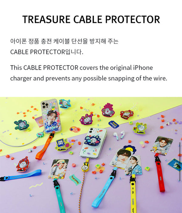 [TREASURE] - TREASURE MERCH WORLD CABLE PROTECTOR TYPE1,2 OFFICIAL MD