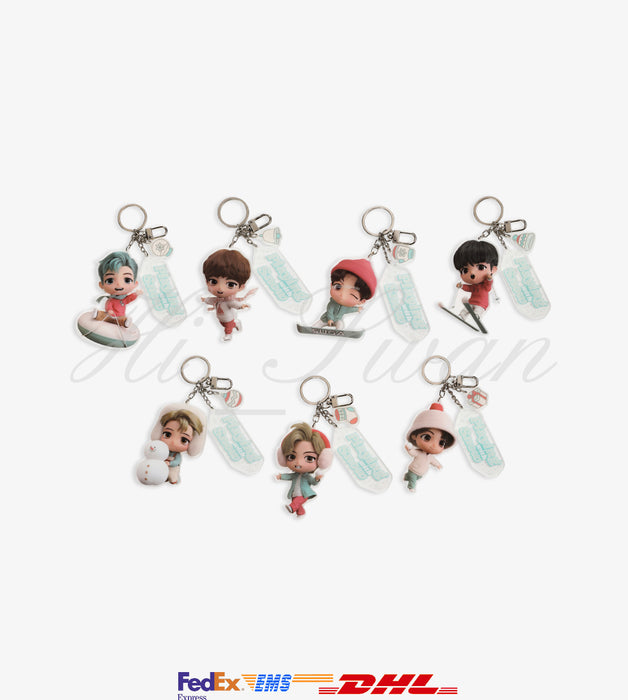 [BTS] - TinyTAN ACRYLIC KEYRING OFFICIAL MD