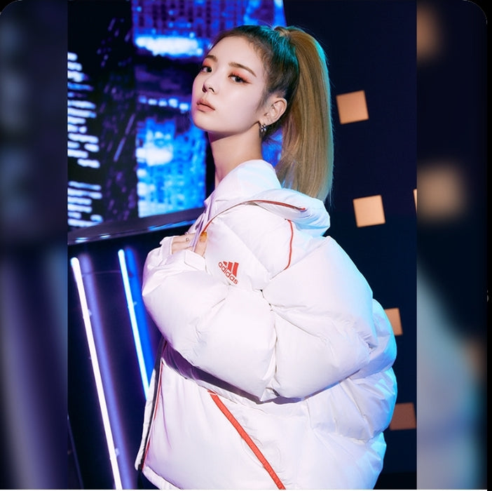 [ITZY] -ITZY X ADIDAS UNISEX TOP Midnight Padding Super Puppy Jacket OFFICIAL MD
