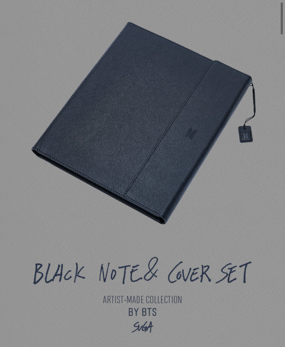 BTS] - ARTIST-MADE COLLECTION BY BTS : SUGA BLACK NOTE & COVER SET