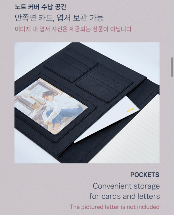 BTS] - ARTIST-MADE COLLECTION BY BTS : SUGA BLACK NOTE & COVER SET