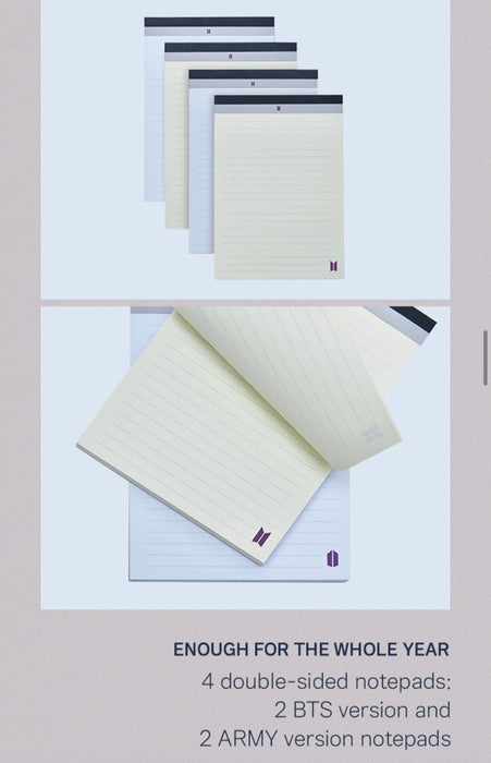 [BTS] - ARTIST-MADE COLLECTION BY BTS : SUGA BLACK NOTE & COVER SET  OFFICIAL MD
