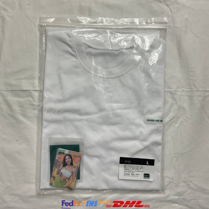 [MAMAMOO]- WAW CONCERT T-SHIRT L SIZE + PHOTO CARD OFFICIAL MD