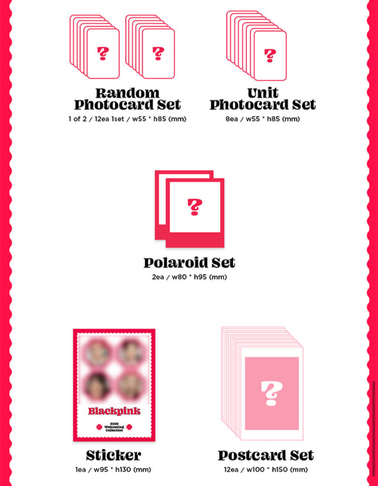[BLACKPINK] -2022 WELCOMING COLLECTION PACKAGE+DIGITAL CODE CARD+ BENEFIT
