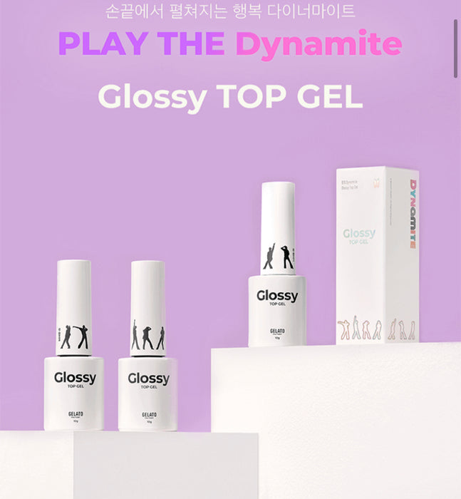[BTS] - GELATO FACTORY DYNAMITE GLOSSY TOP GEL OFFICIAL MD