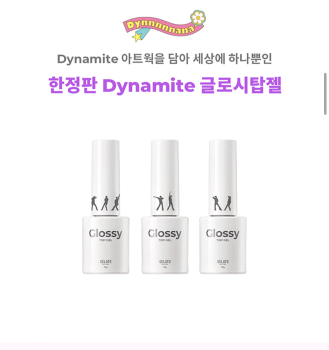 [BTS] - GELATO FACTORY DYNAMITE GLOSSY TOP GEL OFFICIAL MD