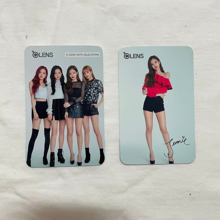 [BLACKPINK] - Black Pink & OLENS Photo Card Set OFFICIAL MD