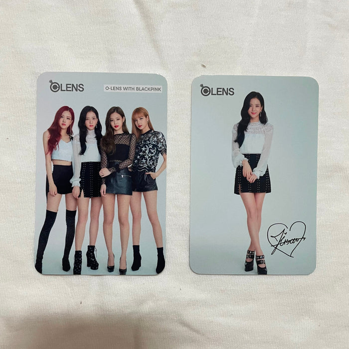 [BLACKPINK] - Black Pink & OLENS Photo Card Set OFFICIAL MD