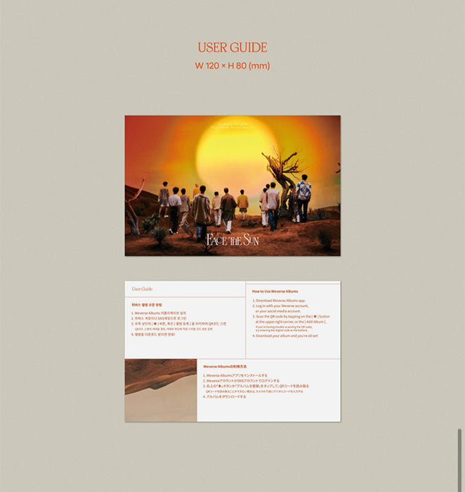 [SEVENTEEN] - 4TH ALBUM 'FACE THE SUN' WEVERSE ALBUMS VER. OFFICIAL MD