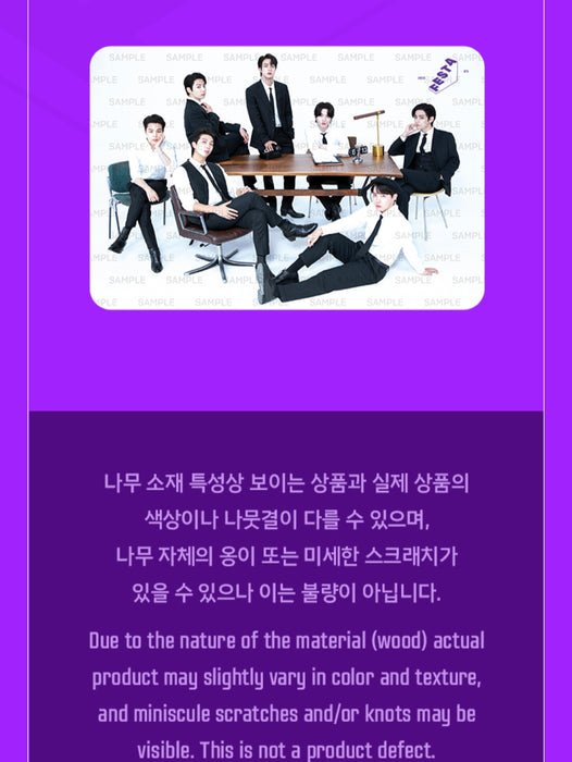 [BTS] - 2022 BTS FESTA PHOTO FRAME OFFICIAL MD