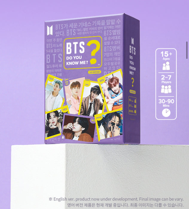 [BTS] - DO YOU KNOW ME? BTS EDITION ENG.VER OFFICIAL MD