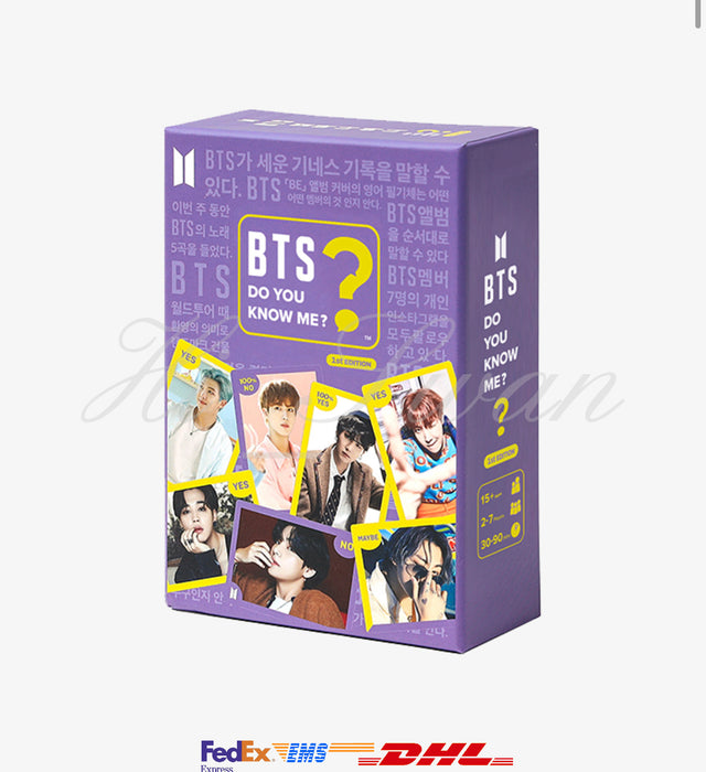 [BTS] - DO YOU KNOW ME? BTS EDITION ENG.VER OFFICIAL MD