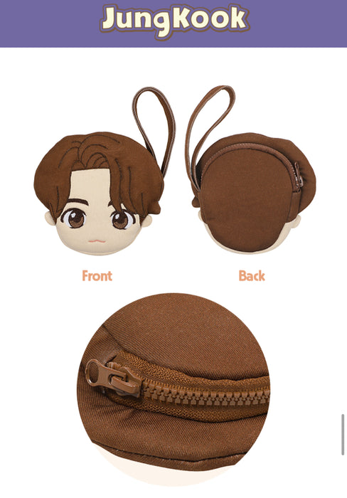 [BTS] - TINYTAN 2nd Anniversary MINI FACE POUCH OFFICIAL MD