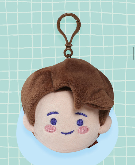 [BTS] - TINYTAN 2nd Anniversary FACE KEYRING OFFICIAL MD