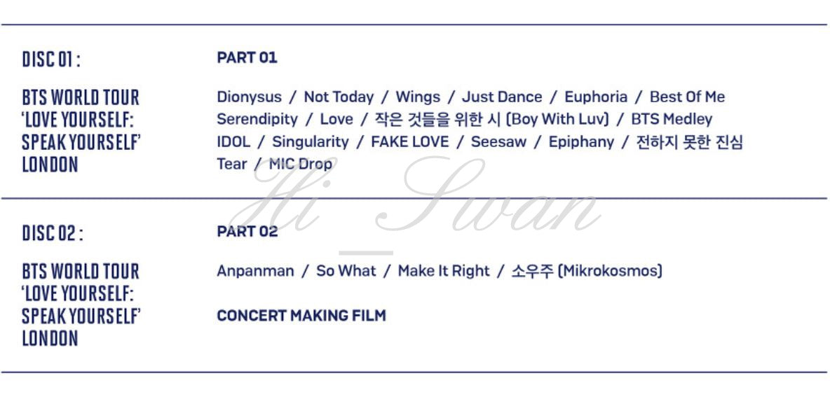 [BTS] - BTS WORLD TOUR 'LOVE YOURSELF:SPEAK YOURSELF' LONDON DVD Official MD